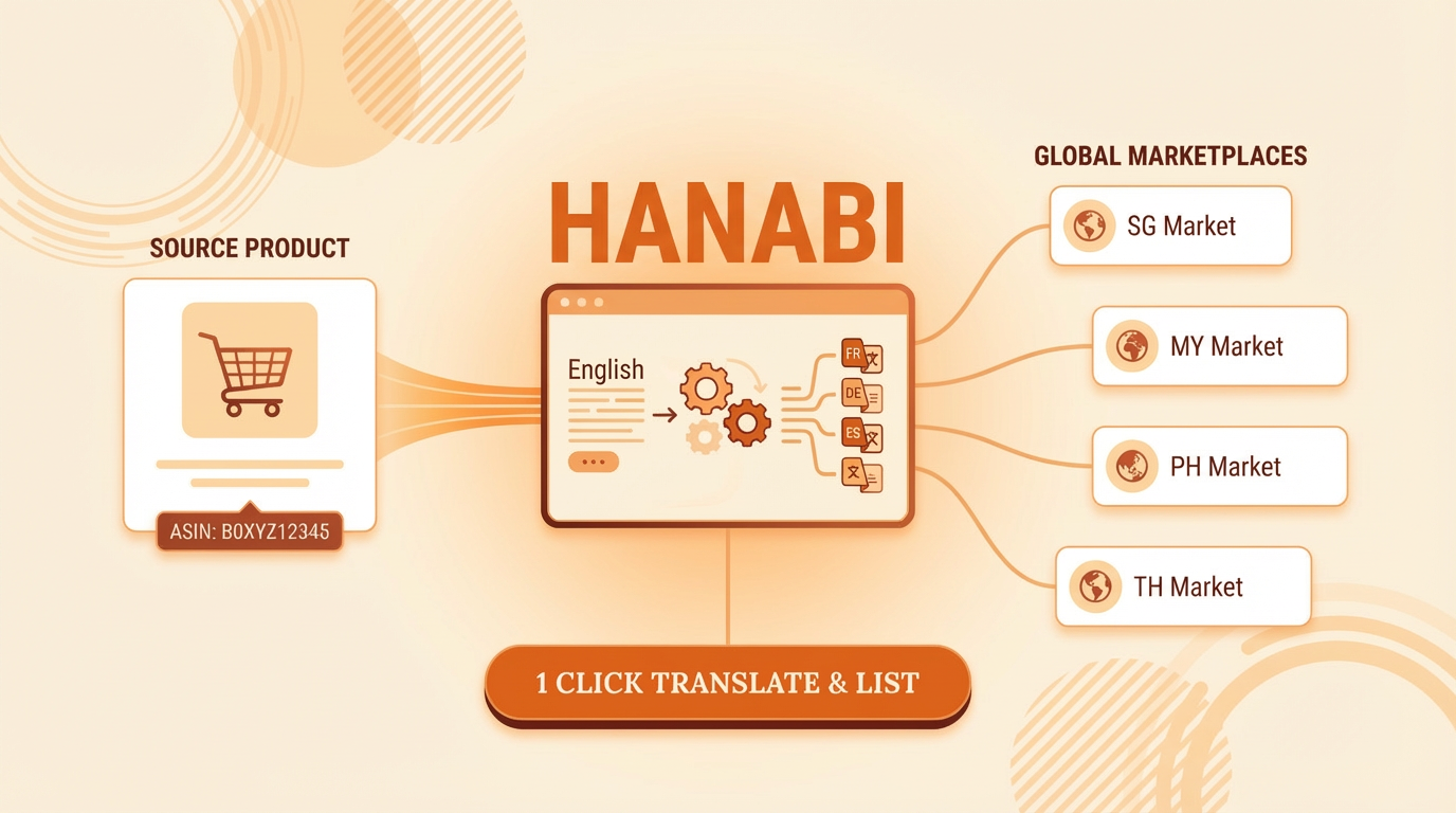 HANABIの複数ASIN一括出品機能